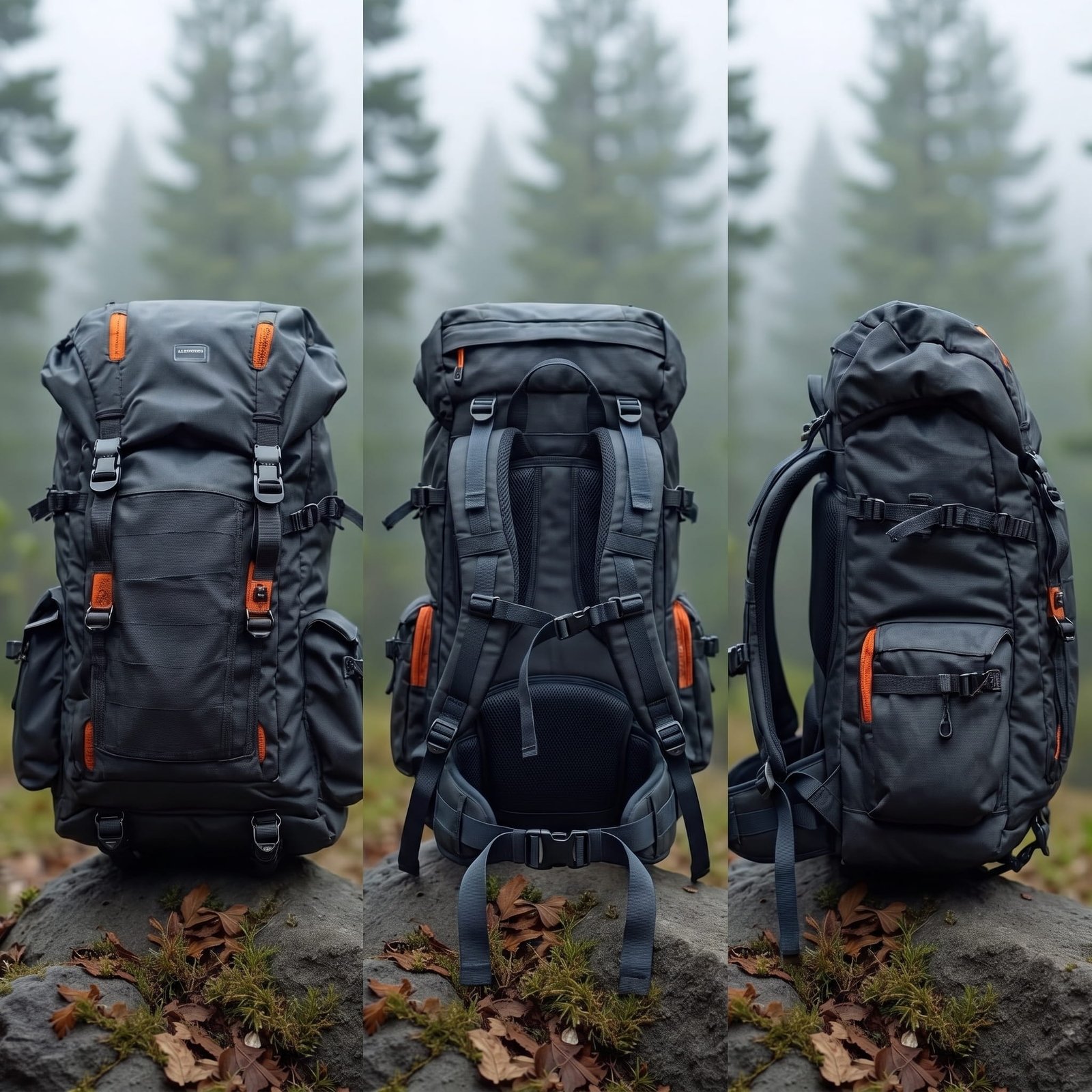 Outdoor Hiking Backpack – Rugged, Water-Resistant - Image 3